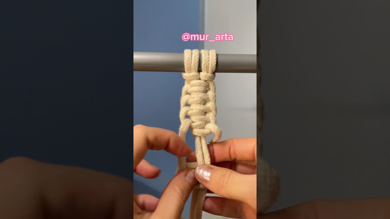 #macrametutorial #macrame #macrameforbeginners #macramepattern