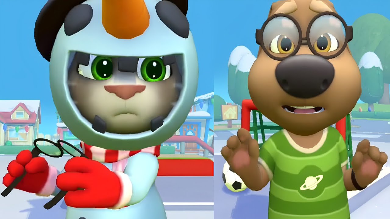 My Talking Tom Friends 2 Christmas update  - unlocked Ben Gameplay Android ios 