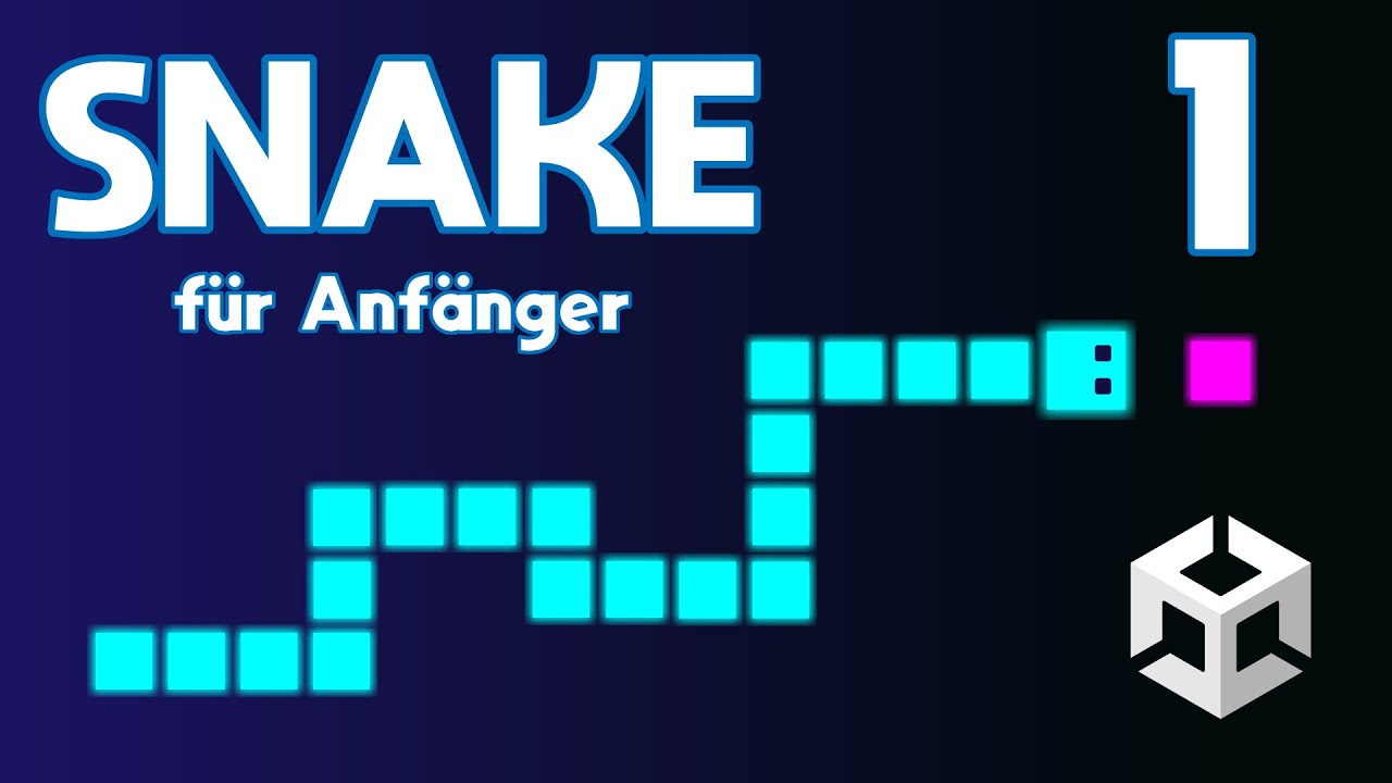 Snake in Unity entwickeln - Assets (E01)