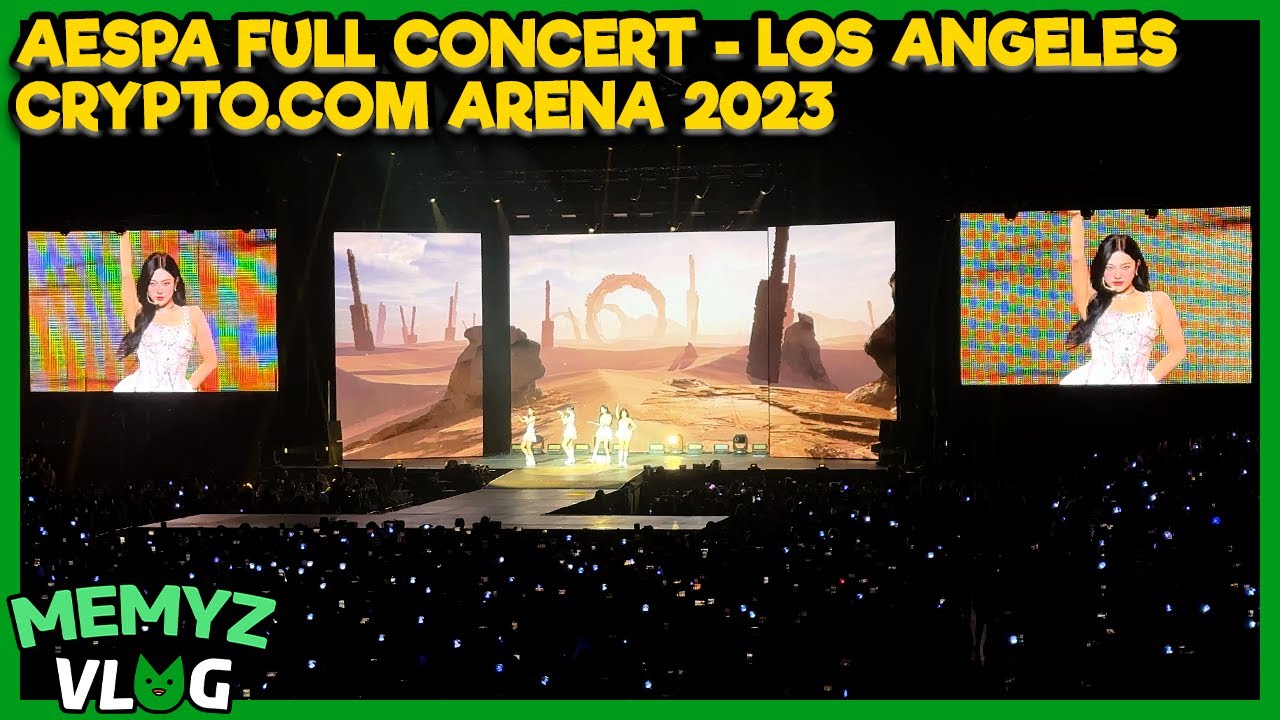[FULL CONCERT] AESPA LIVE TOUR 2023 'SYNK : HYPER LINE' Performance - Los Angeles (Aug 13th, 2023)