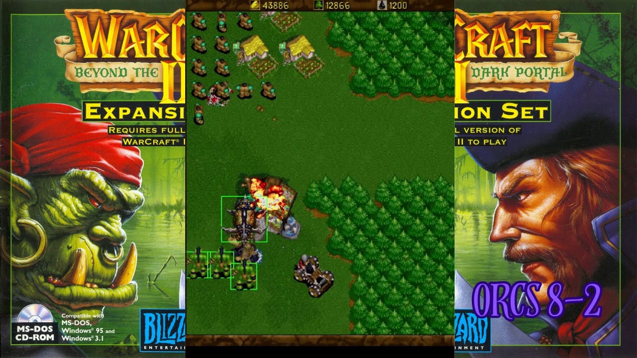 WARCRAFT 2 - BEYOND THE DARK PORTAL - ORCHI MISSIONE 8 PART 2