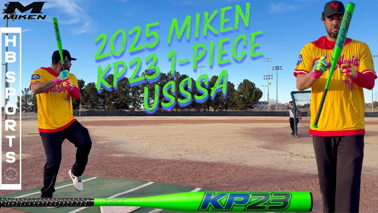 Hitting the 2025 Miken KP23 1-Piece | USSSA Slowpitch Bat Review
