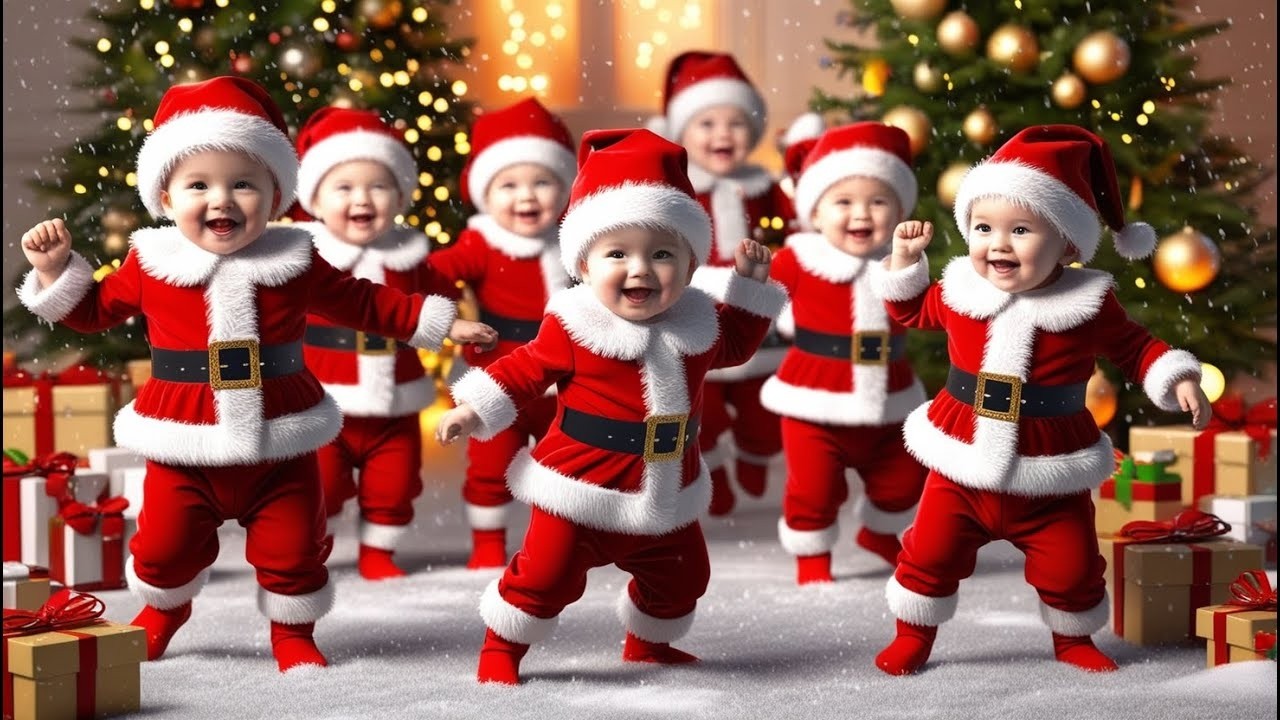 Jingle Bells 🔔 | Christmas Song with Santa Claus 🎅 | Kids Songs | Rhythmic Rhymes For Kids