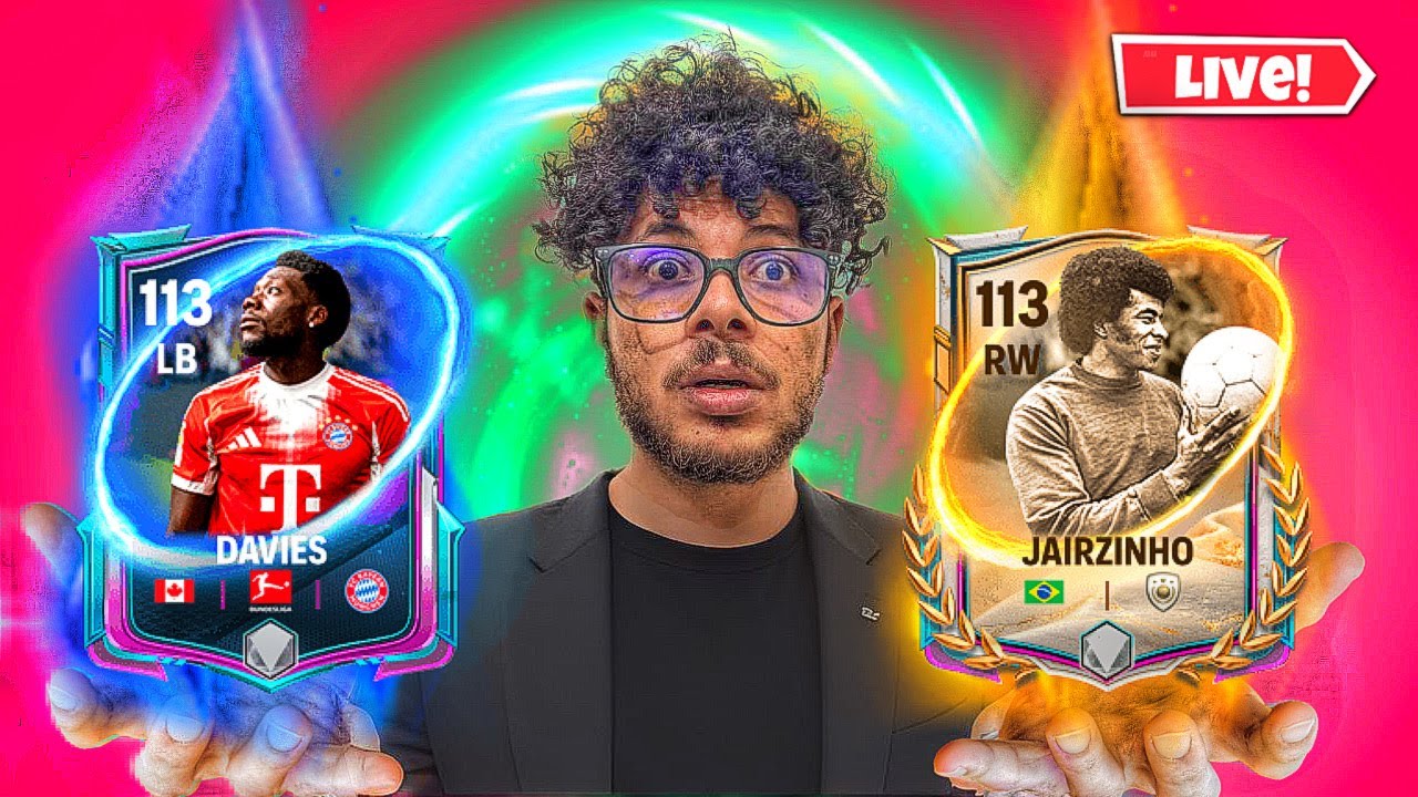 🔴 FC Mobile LIVE || JAIRZINHO CHICHA & DAVIES IN TEAM 🥵 || FOOTYVERSE