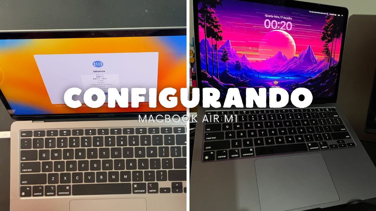 COMO CONFIGURAR UM MACBOOK PELA PRIMEIRA VEZ | DIFERENÇAS ENTRE WINDOWS E MACOS