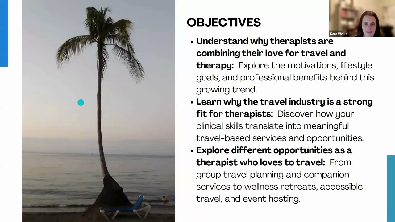 Therapists as Travel Professionals: Explore all the Opportunities