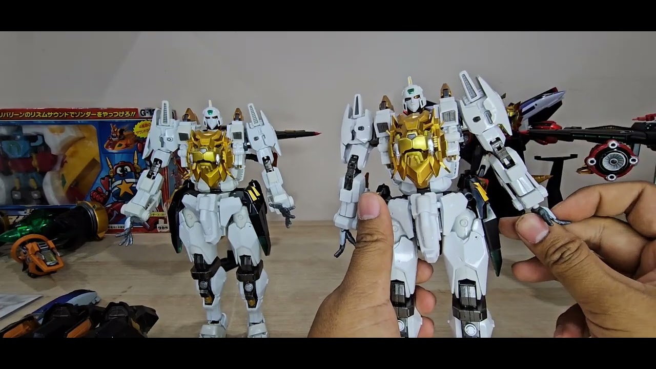 Gaogaigar Pose+ Vs KO งานจีน วิธีดูความแตกต่าง