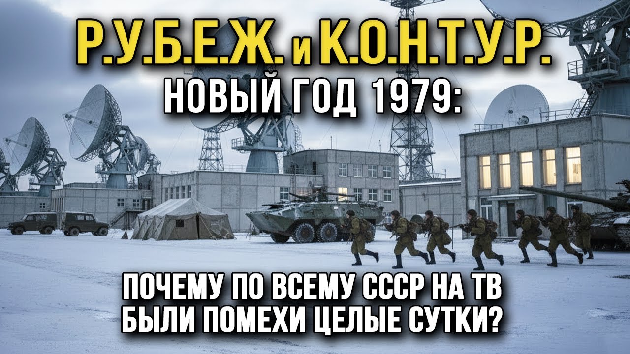 НОВЫЙ ГОД 1979: Почему по всему СССР на ТВ были помехи целые сутки?