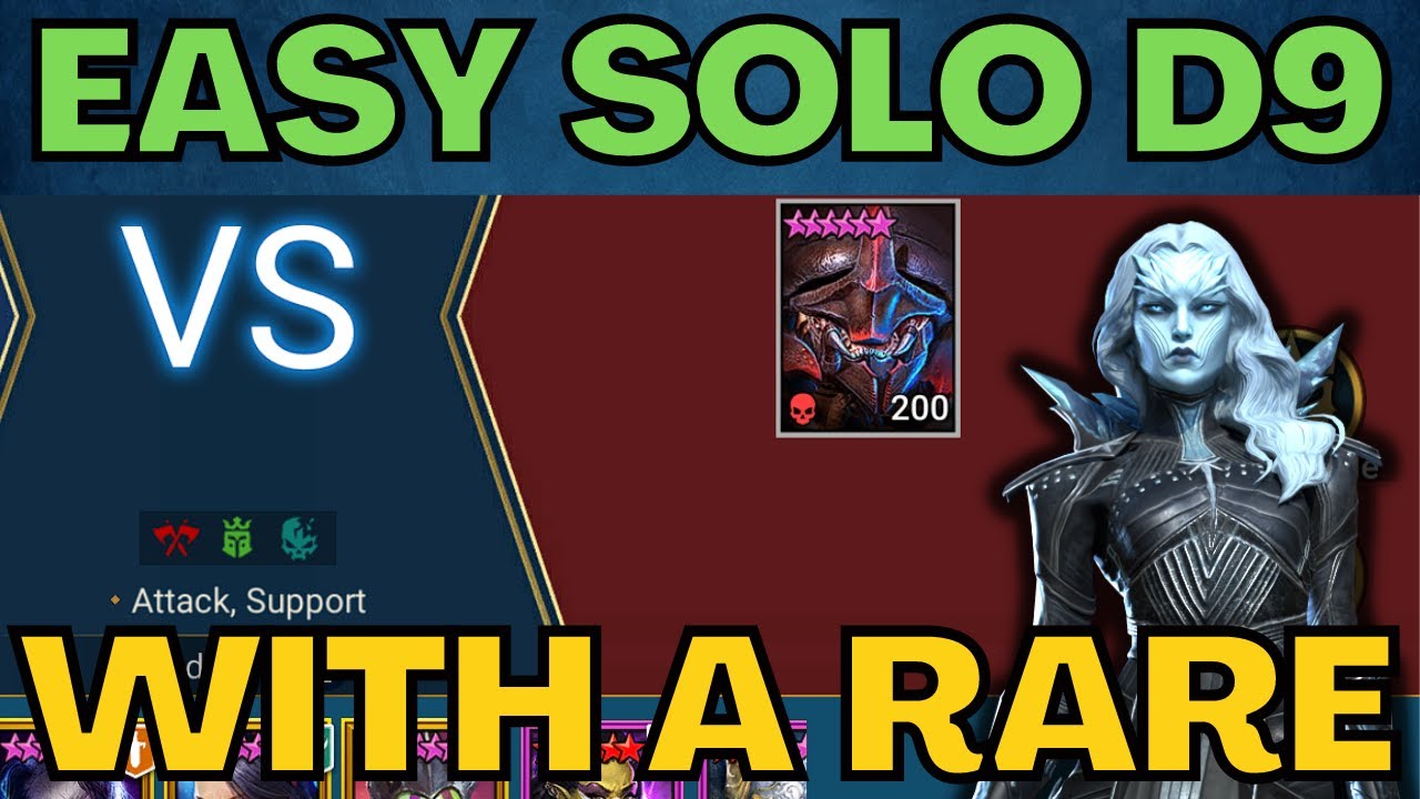 💥 CAN'T GET EASIER THAN THIS 💥 Cursed City D9 Scarab Boss SOLO Guide | RAID SHADOW LEGENDS