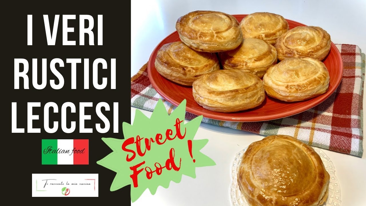 I RUSTICI LECCESI DAL CUORE FILANTE- la ricetta originale spiegata in pochi minuti!
