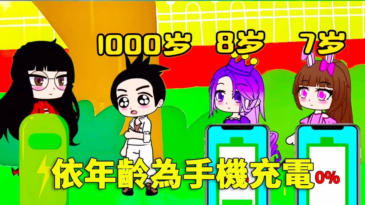 【鬥羅大陸】依照年齡為手機充電，伍六一憑小聰明偷偷改年齡為1000歲，結果手機都沒了！#遊戲 #鬥羅大陸 #小舞