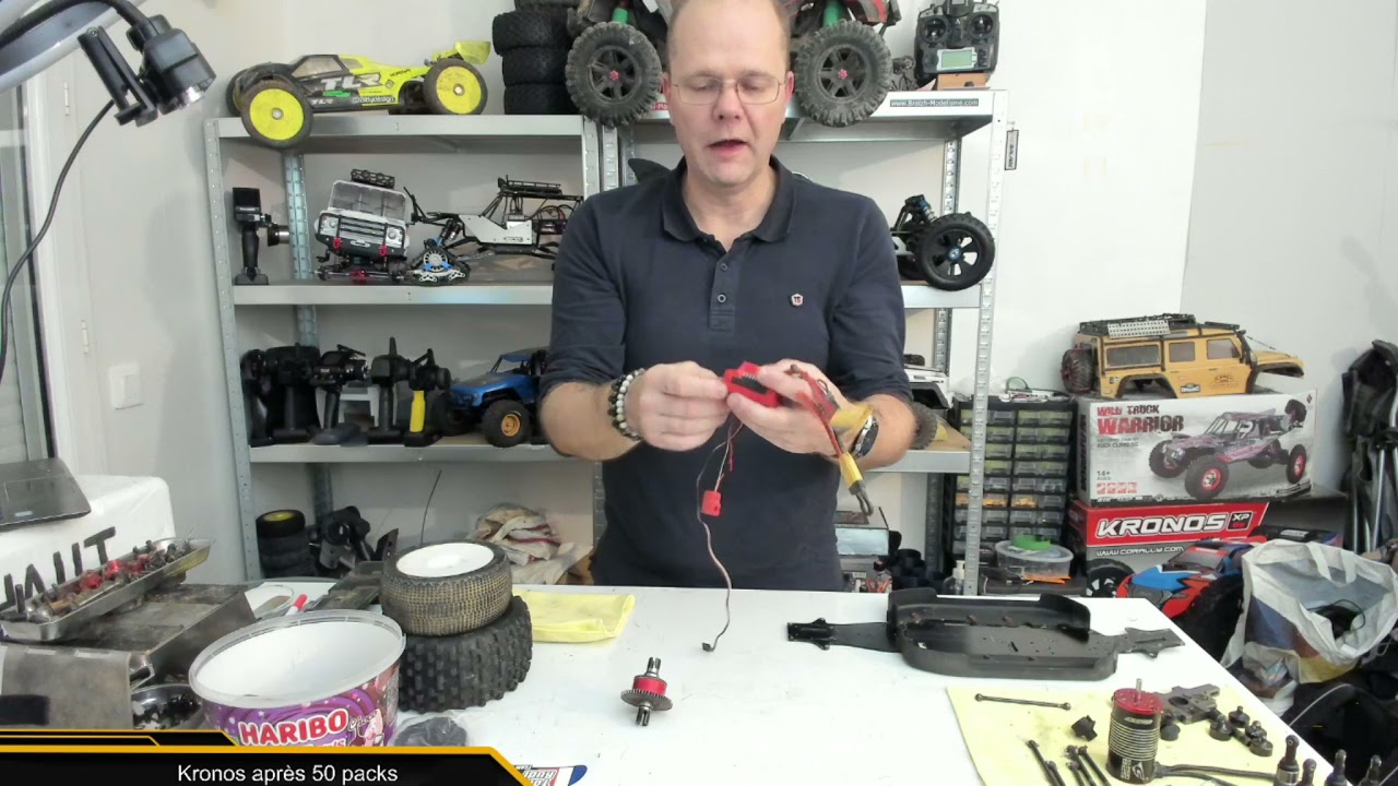 Team Corally Kronos 2021 après 50 packs