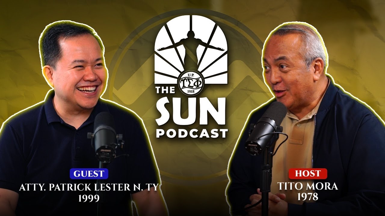 Atty. Patrick Ty: Chief Regulator, of the MWSS regulatory office | The Sun Podcast Episode 9