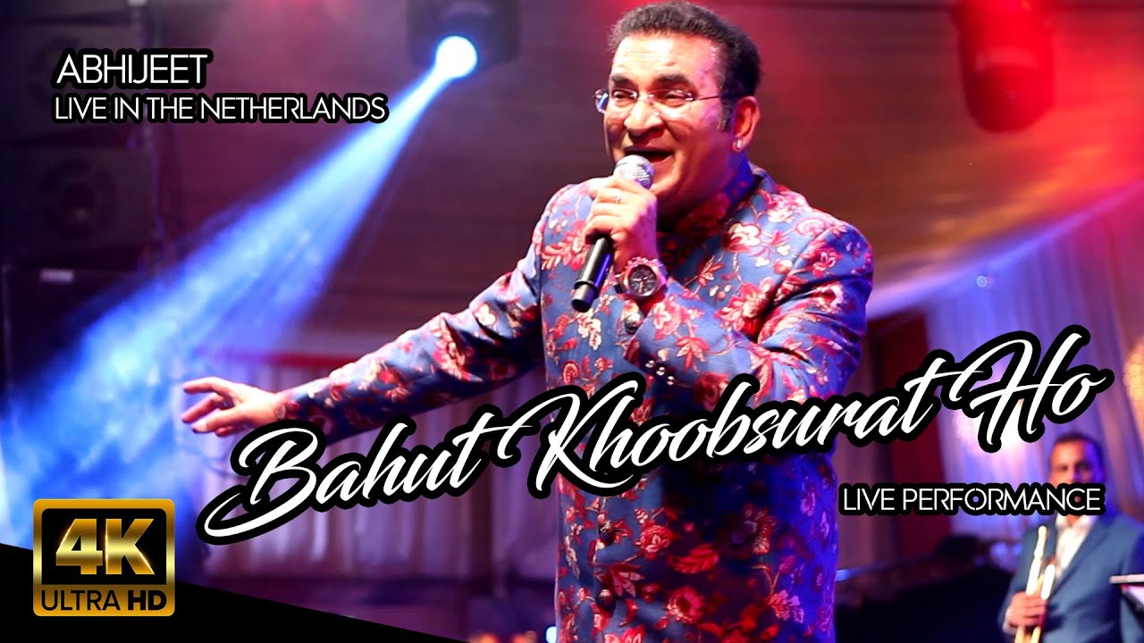 Bahut Khoobsurat Ho | Abhijeet Bhattacharya Live Performance | Live in The Netherlands | 4K HD