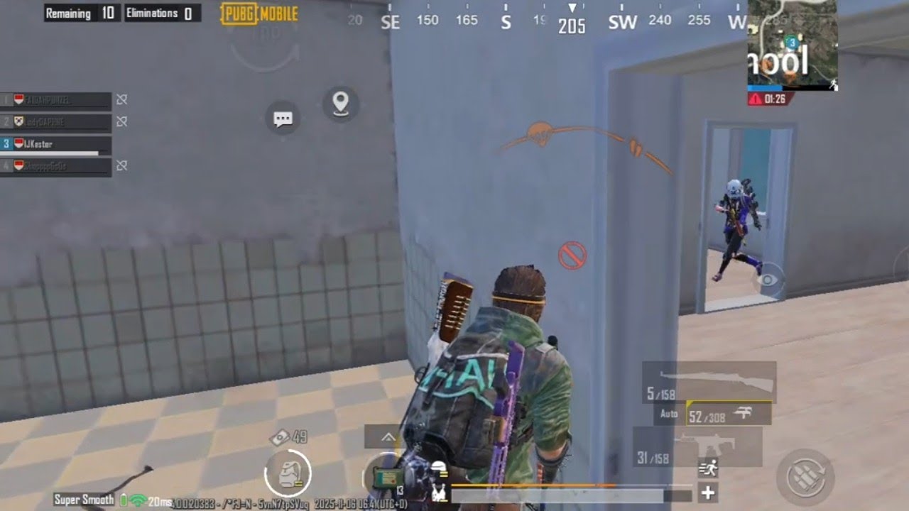 Erangel | #4/27 | C9S26 | Classic - Ranked | Squad - TPP [ PUBGM 4.0 ]