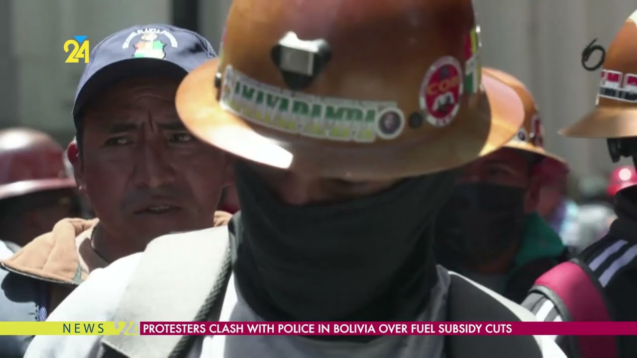 Protesters Clash With Police In Bolivia Over Fuel Subsidy Cuts
