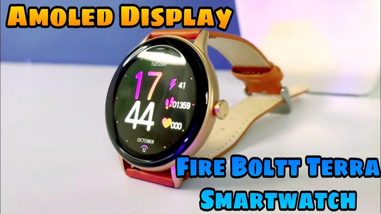 Fire Boltt Terra Unboxing & First Look | Best Amoled Display