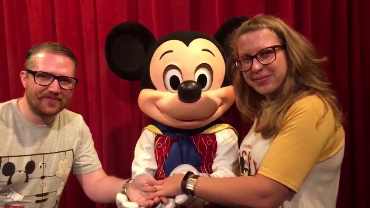 Michael's proposal to Charlotte whilst meeting Mickey Mouse in the Magic Kingdom - FULL