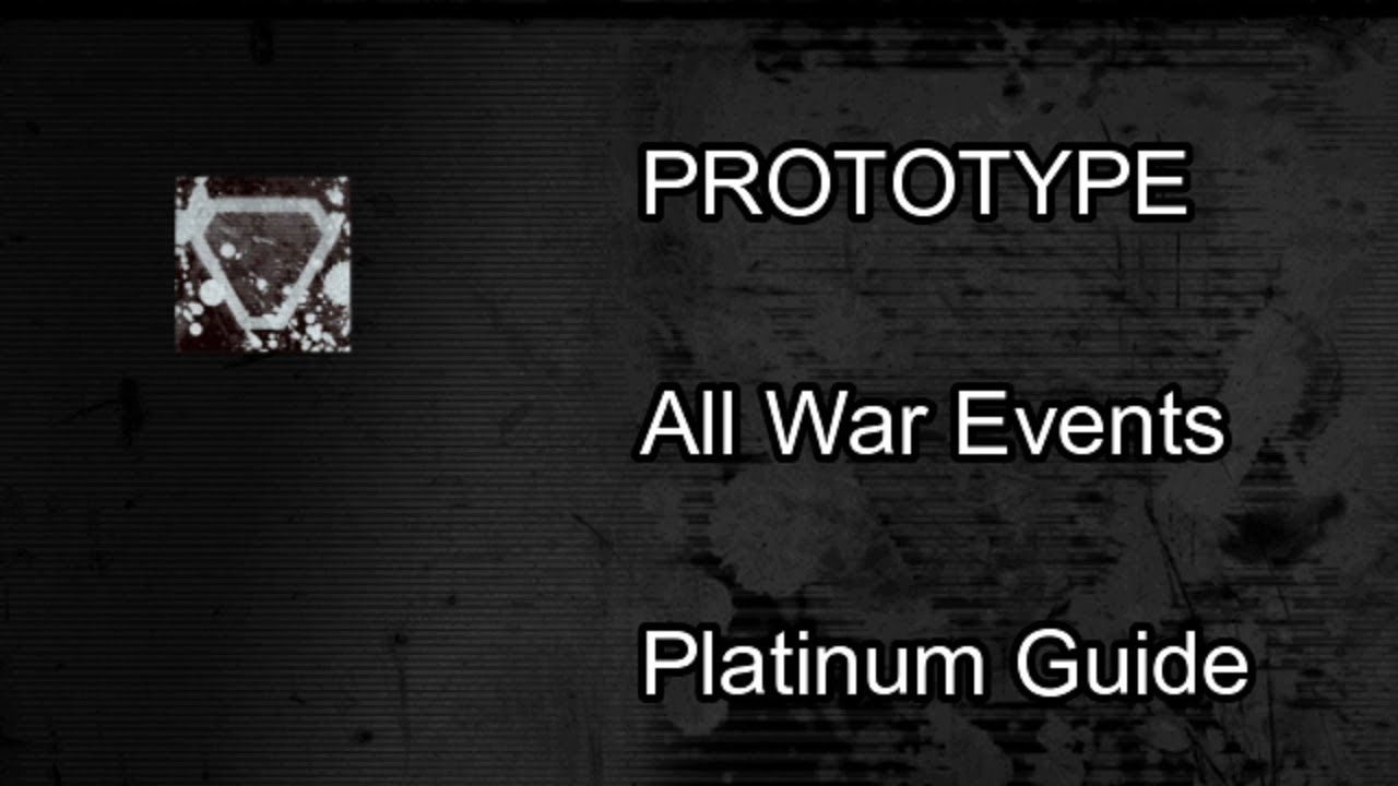 [PROTOTYPE] All WAR EVENTS Platinum Guide