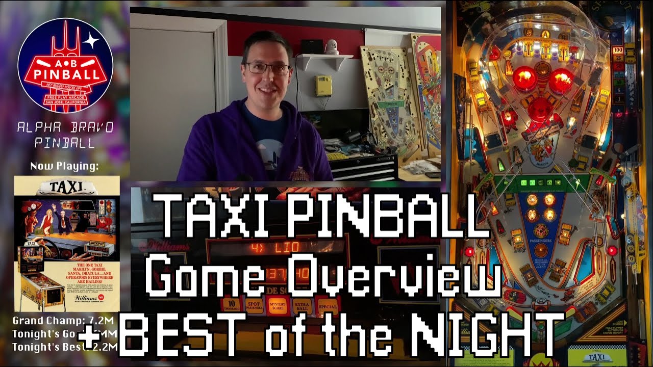 Taxi Pinball Game Overview and Best of the Night