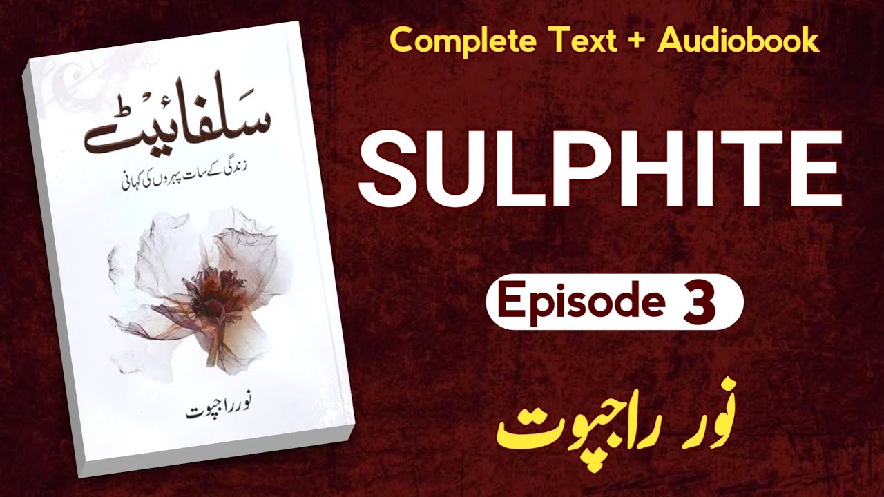Sulphite Novel by Noor Rajpoot | Episode 3 | Complete Audio Novel