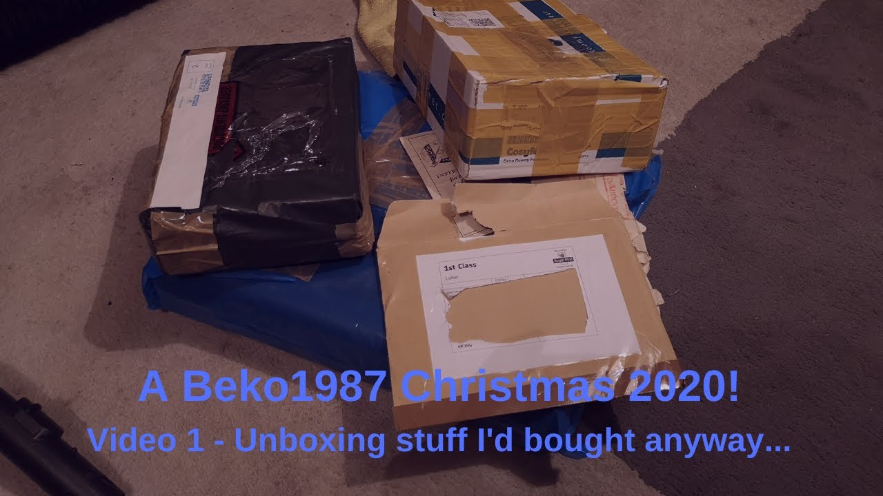 A Beko1987 Christmas PART ONE! Unboxing Some Stuff!