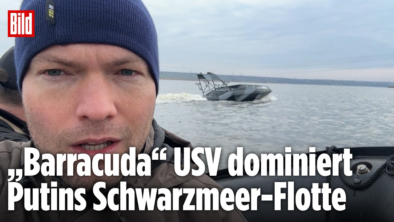 Kiews Schwimmdrohnen jagen Moskaus Kriegsschiffe |&nbsp;BILD-Lagezentrum VOR ORT