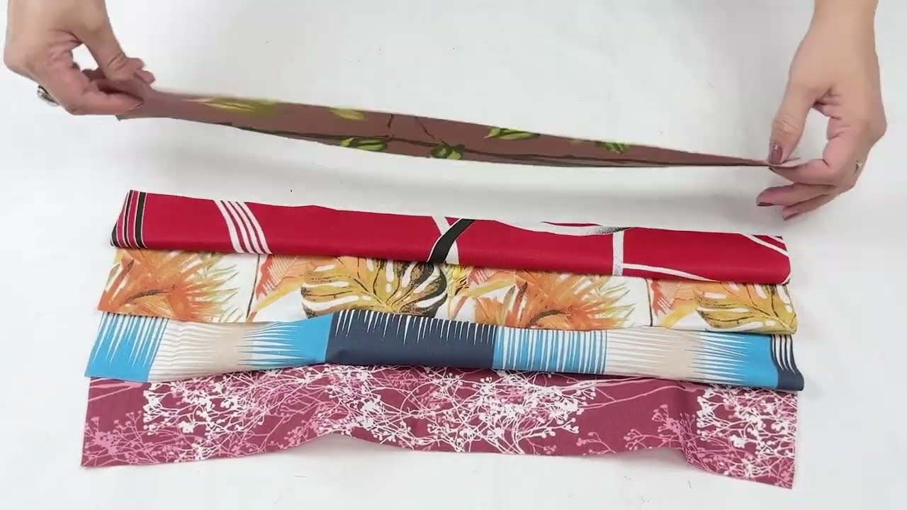 This is how I make money from leftover fabric / Awesome fabric scrap idea
