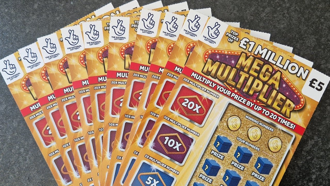£50 Of The Mega Multiplier Allwyn UK National Lottery Scratch Cards. My Biggest Win Of 2025 So Far!!