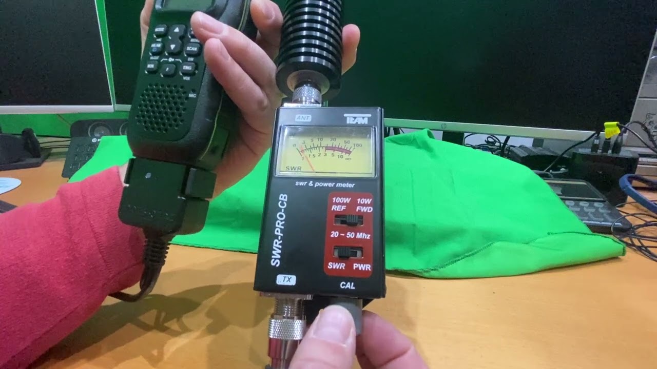 ⚙️ Como medir estacionaria TEAM CB-6100 medidor de estacionarias 20 - 50 Mhz - Ideal para CB 27 Mhz