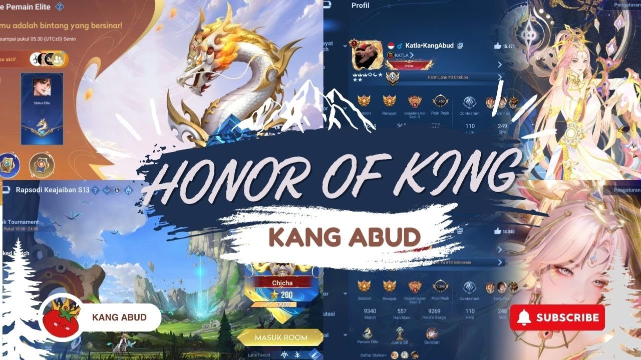 🔴 HONOR OF KINGS ● 300 Bintang Spam Jungling No 1 Kuningan LOL