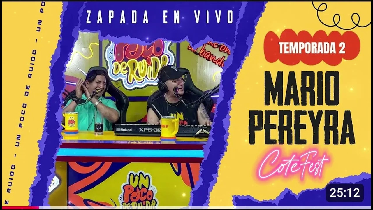 MARIO PEREYRA / ENGANCHADOS un POCO de RUIDO.