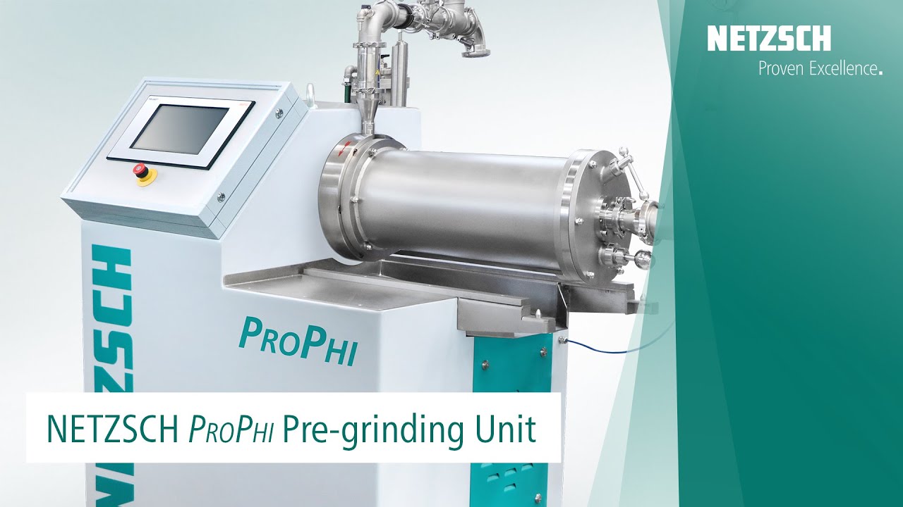 NETZSCH ProPhi Pre-grinding Unit