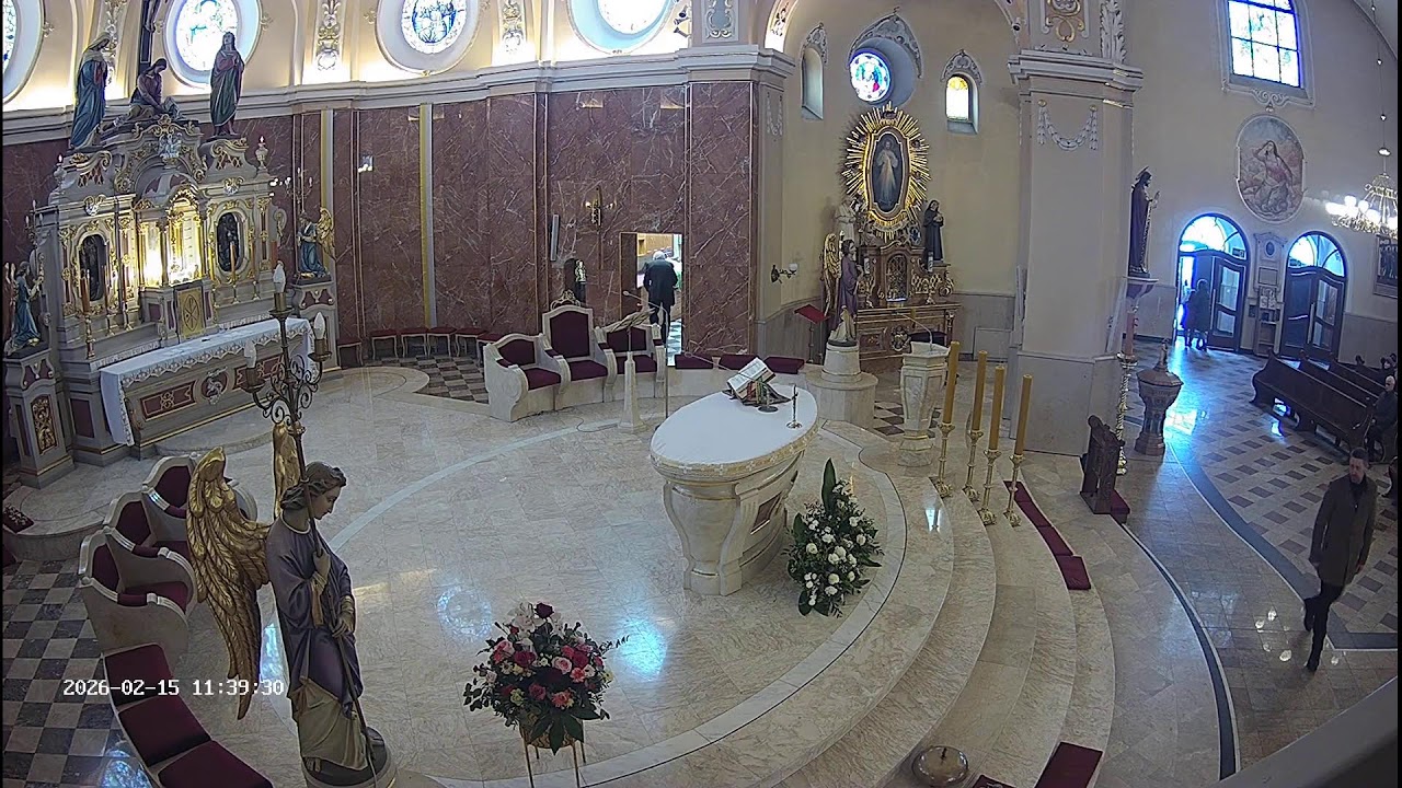 15.02.2026 • 10:30 – niedzielna Msza święta z Bazyliki św. Marii Magdaleny w Tychach