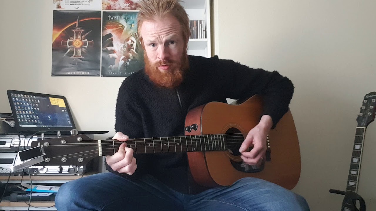 Day 1: Dr Hook: Sylvia's Mother acoustic cover.