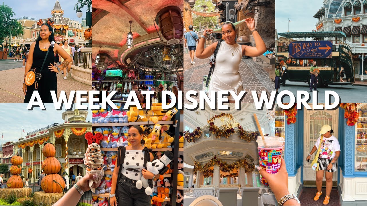 WEEK AT DISNEY WORLD VLOG✨ Travel Day, Mickey's Not So Scary, Cake Bake Shop, GEO 82, Epcot, & More!