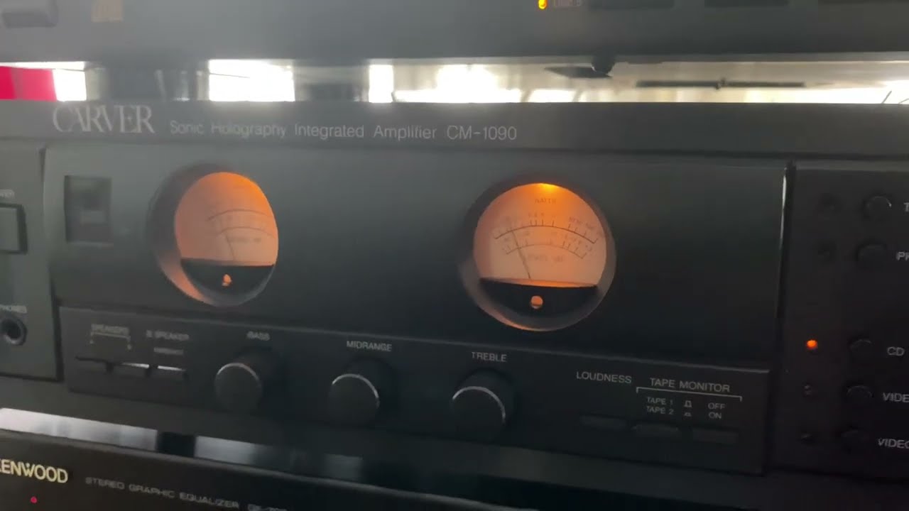 Carver Sonic Holography Integrated Amplifier CM 1090 with Remote *JAPAN*