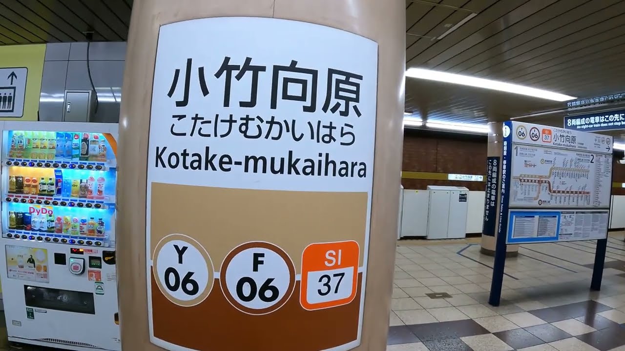 Kotake-mukaihara Station Y06 Walk | Tokyo Metro Yurakucho Line Exploration | Japan 4K ASMR