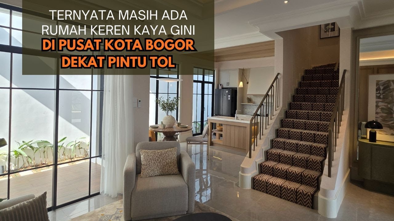 Ternyata masih ada rumah sekeren ini di Pusat kota Bogor dan Pintu Tol | Review Rumah Baru
