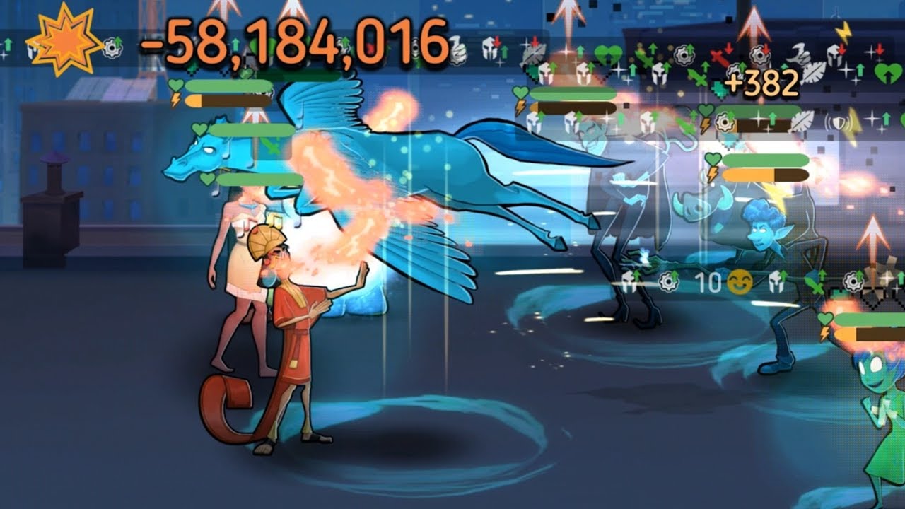 Nerf Kuzco . . . CRAZY HEALER & TANK | Disney Heroes Battle Mode!