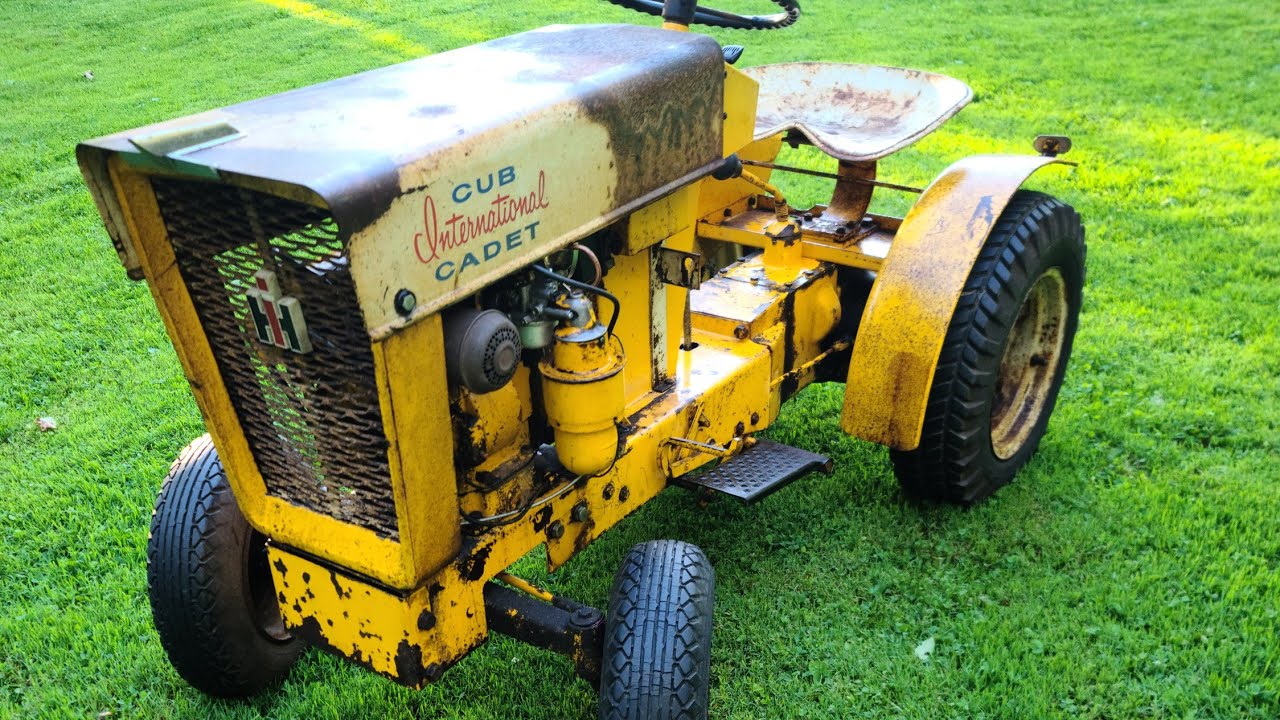 1962 cub cadet original with danco ud-6 underdrive