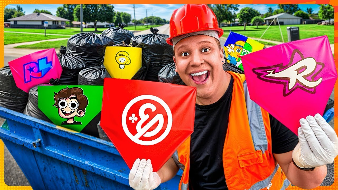 ENCONTREI A PIPA DOS YOUTUBERS NO LIXO! *originais? (Enaldinho, Emily Vick, Rafa e Luiz…)