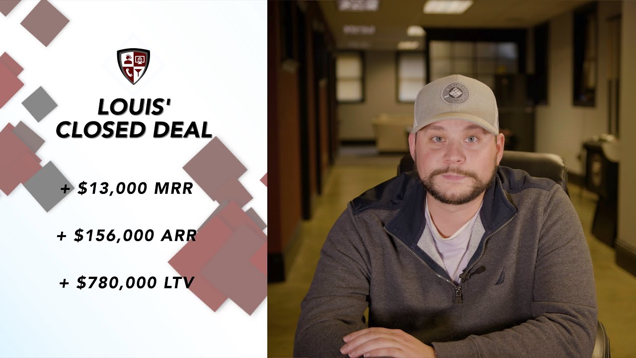 Louis' Closed Deal | $13,000 MRR, $156,000 ARR, $780,000 LTV | Arsenal Business Growth