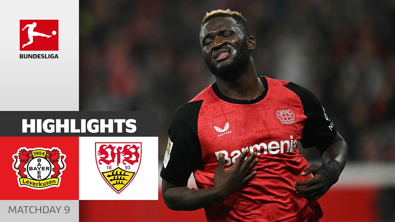 Wild Game Ends In Draw | Bayer 04 Leverkusen - VfB Stuttgart | Highlights | MD9 &ndash; Bundesliga 2024/25