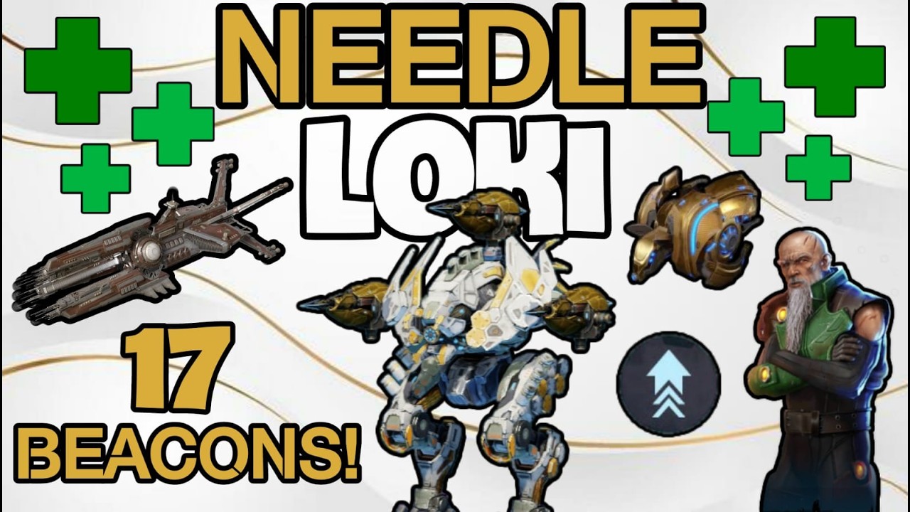 Needle Loki with Armadillo, Keel & Jump Unit | War Robots