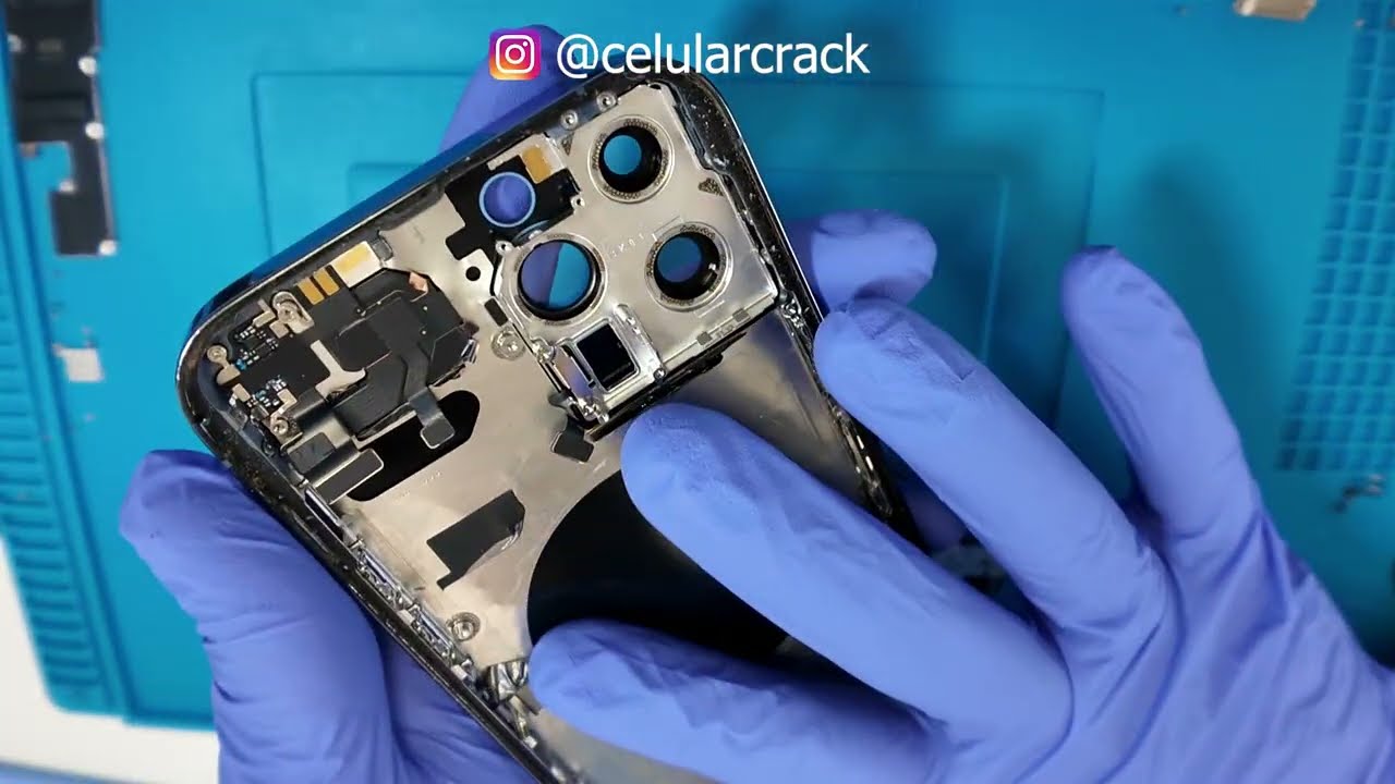 Como remplazar tapa trasera del iPhone 13 Pro Max - Reparación ASMR