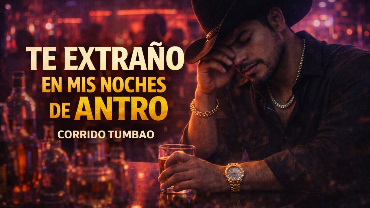 TE EXTRAÑO EN MIS NOCHES DE  ANTRO - (Video Oficial 2026) | Corrido Tumbado Sentimental 💔🥃