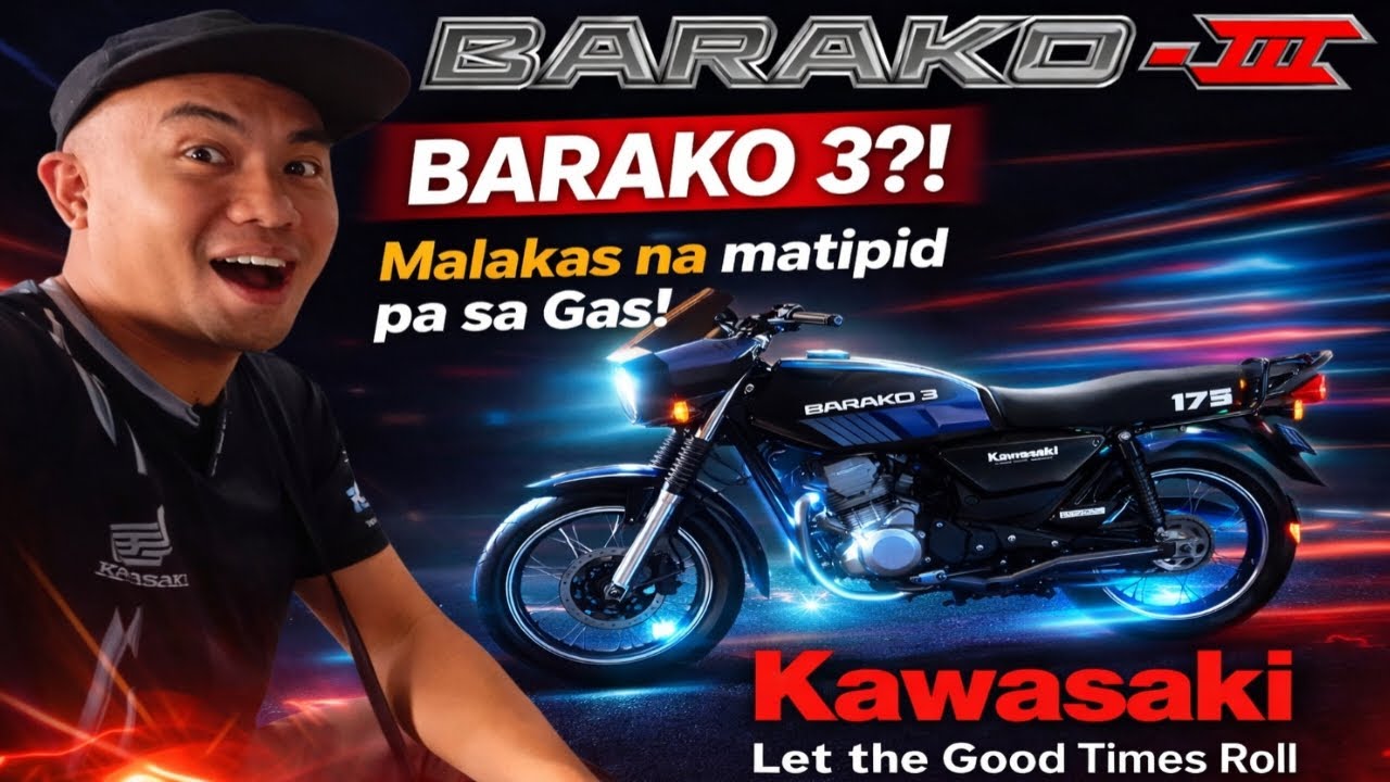New! Kawasaki Barako III 2026: Malakas na, Tipid pa sa Gas! Sulit pa ba?” #barako175  #kawasaki