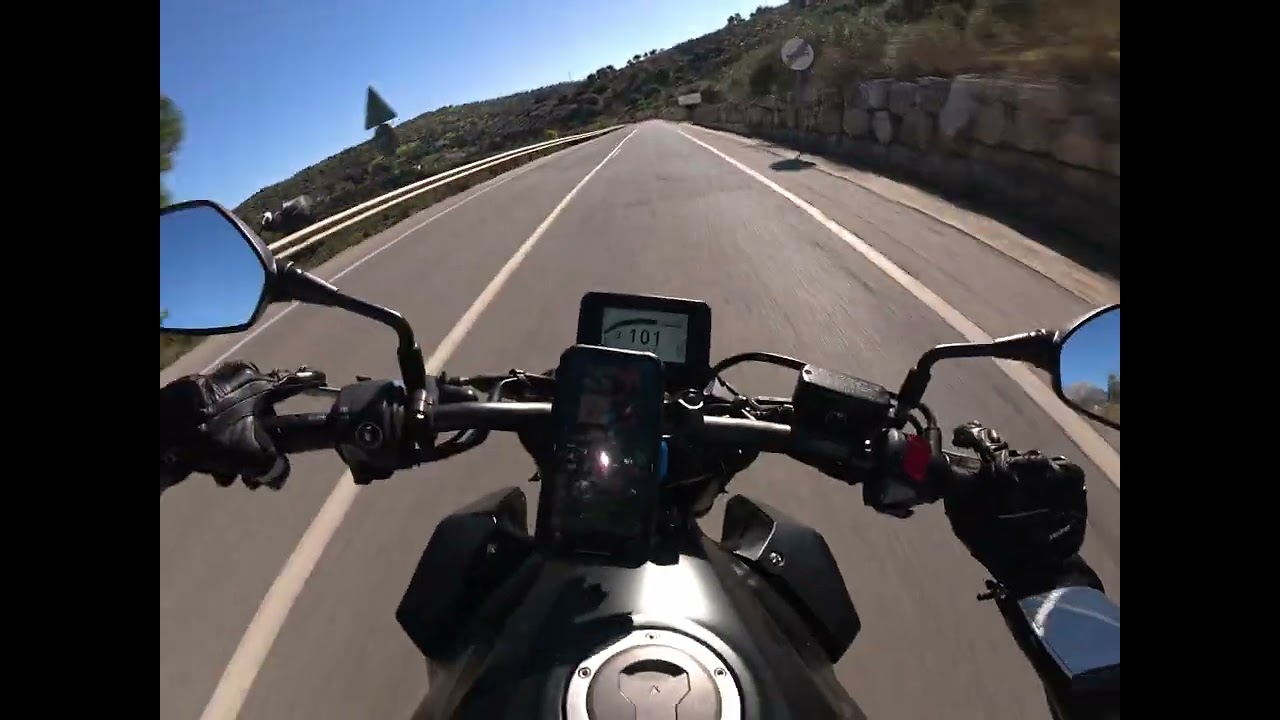 SUNDAY DRIVE ON HONDA CB 500 HORNET - 4K - IXIL EXHAUST
