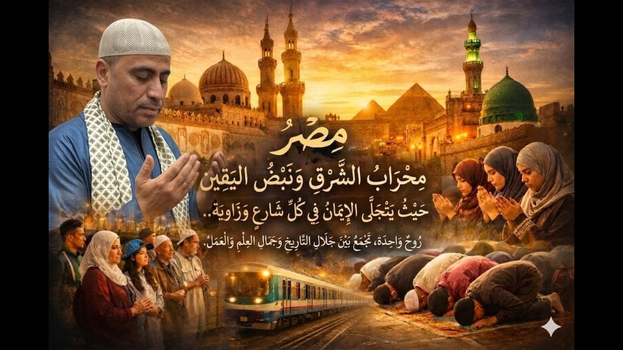 مصر… حين يتكلم التاريخ ويصدح الأذان
